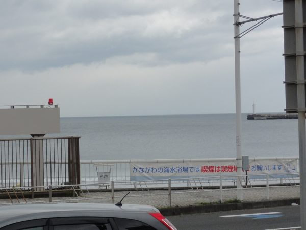 台風の影響は今の所はそんなにない。