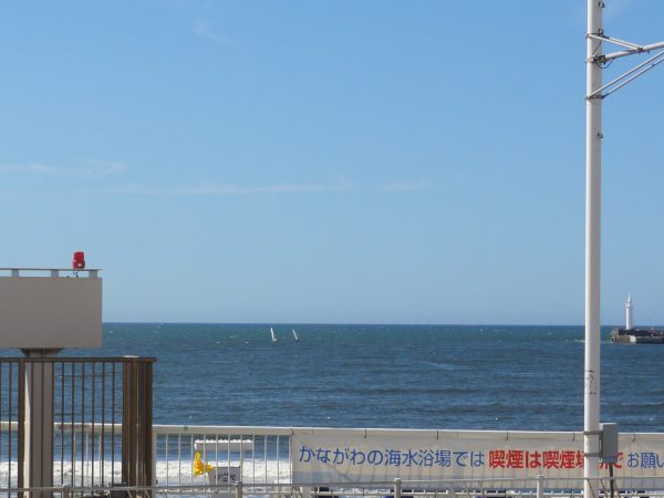 すこし波もあります