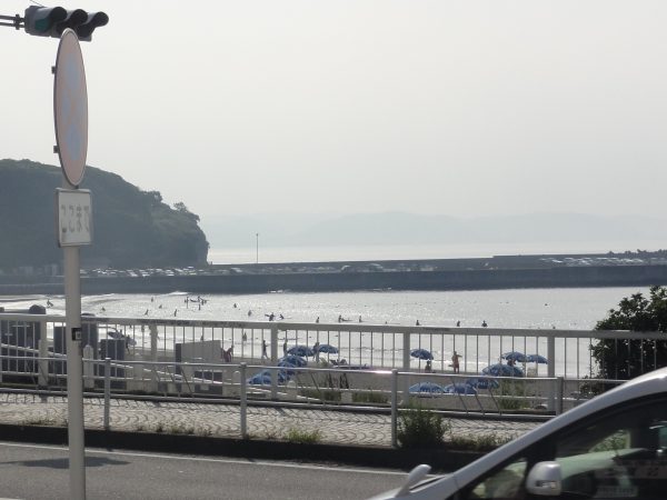 海水浴規制が終わります。