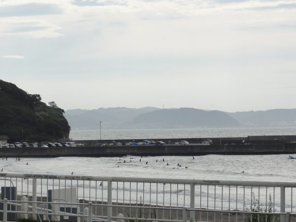 朝から少し荒れています。