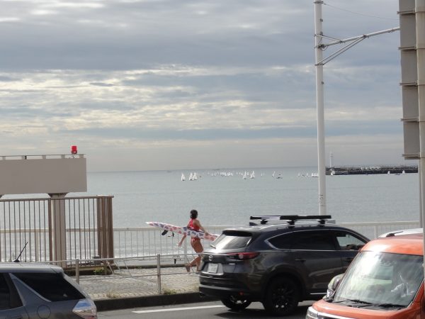 今日は暑くなってきた