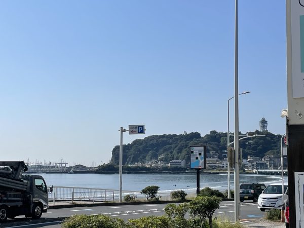 今日も穏やかな江ノ島！