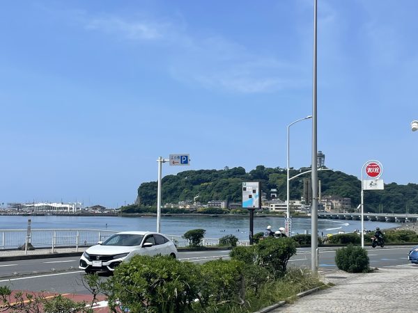 快晴の江ノ島