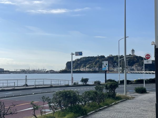 穏やかな江ノ島